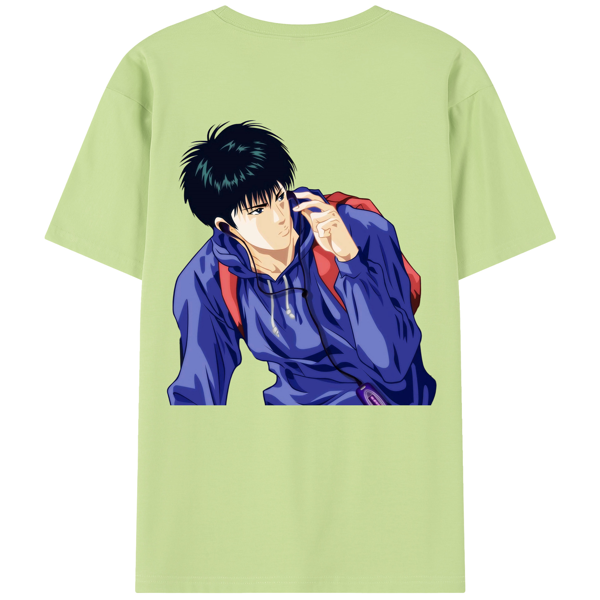 SLAM DUNK／スラムダンク 綿100％半袖Tシャツ（背面プリント）